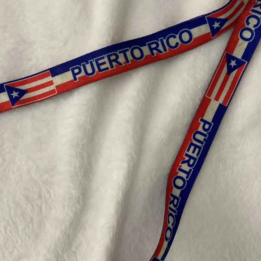 Puerto Rico 🇵🇷 flag lanyard